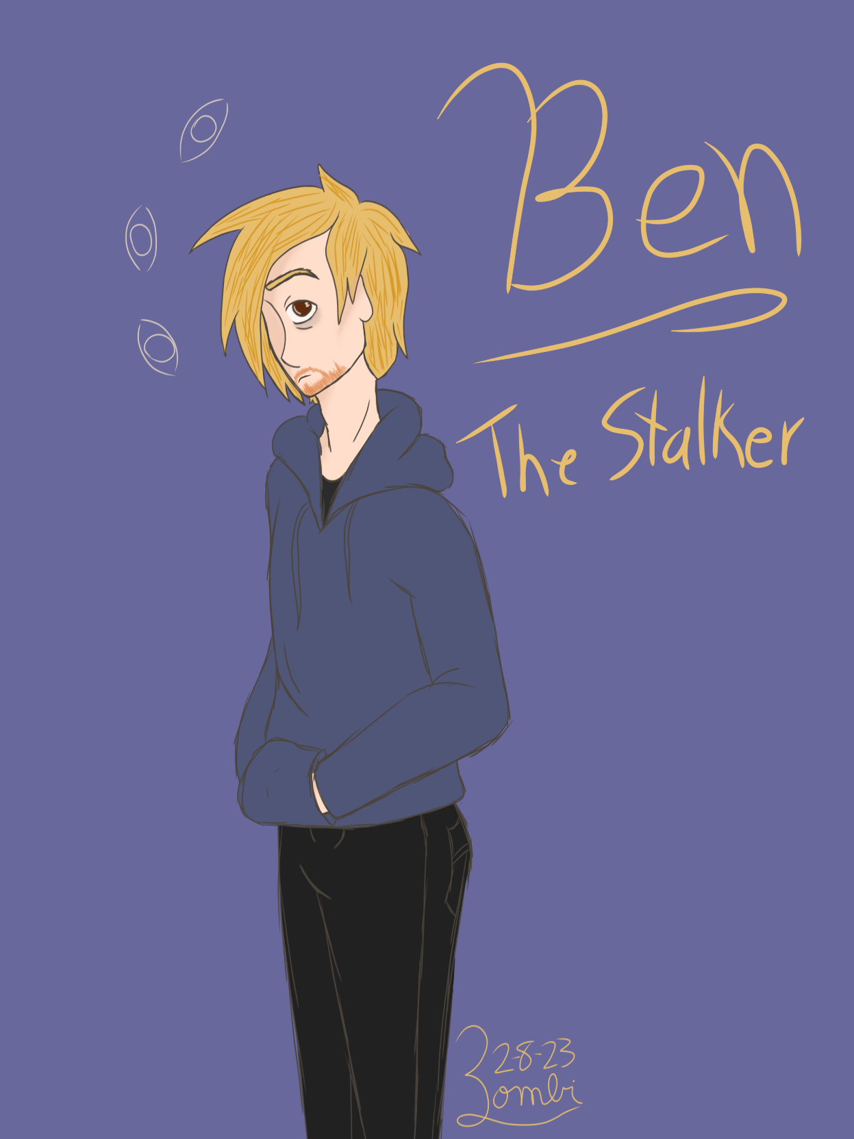 A picture of Ben, Freak4Freak's Stalker love interest.