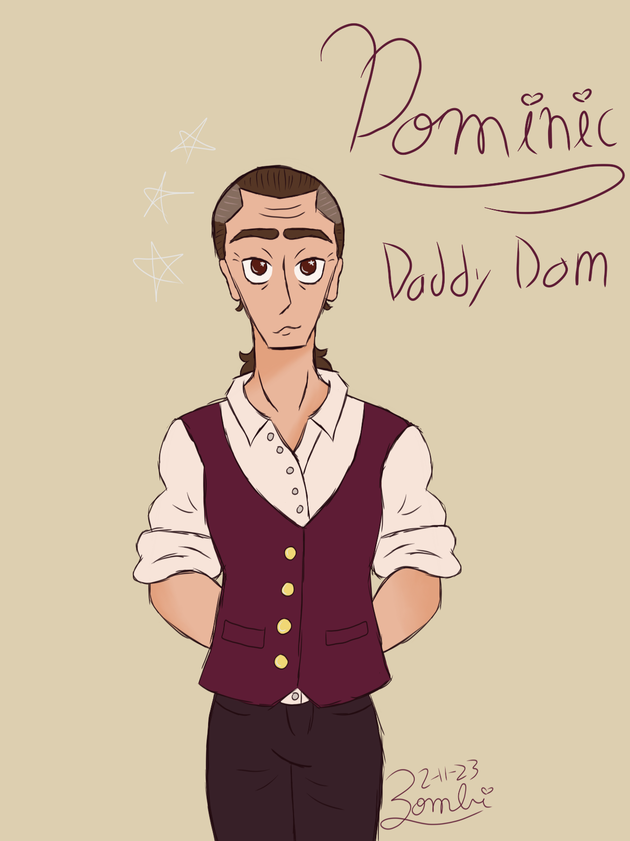 A picture of Dominic, Freak4Freak's Daddy Dom love interest.